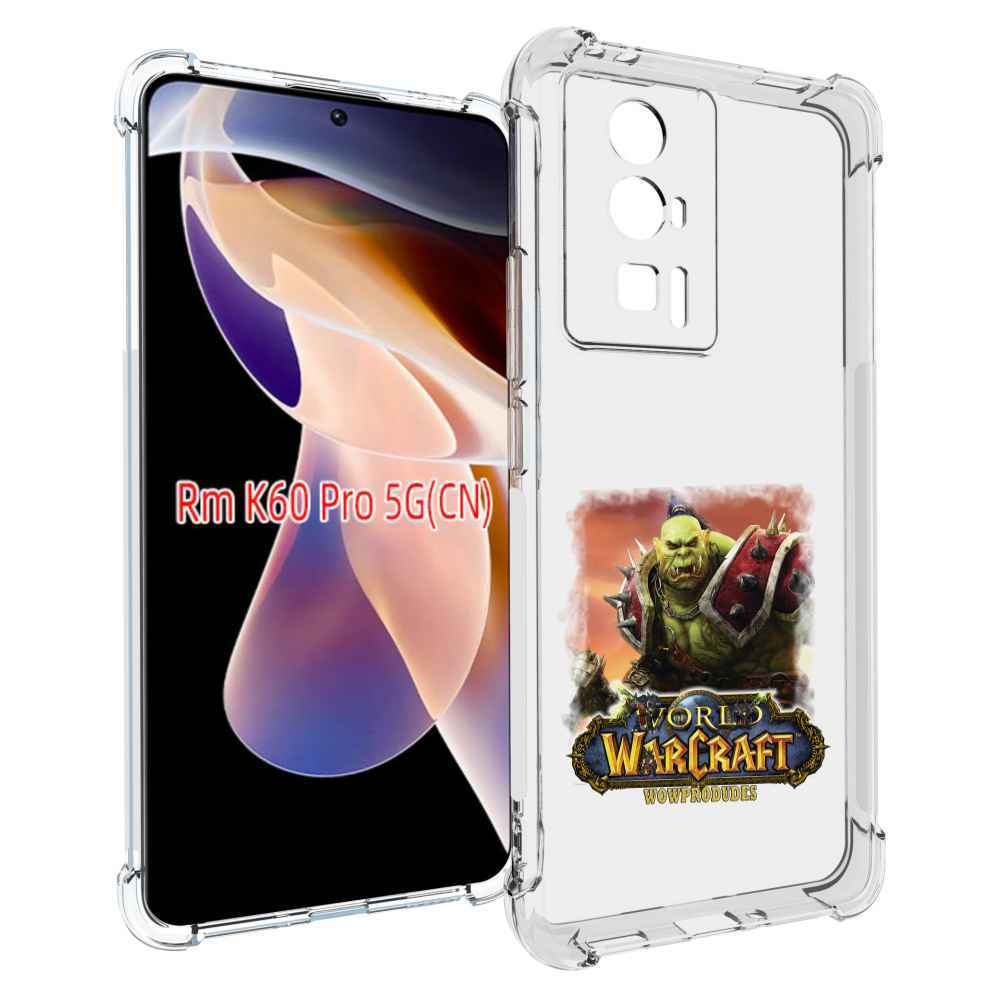 

Чехол MyPads Варкрафт для Xiaomi Redmi K60 Pro, Прозрачный, Tocco