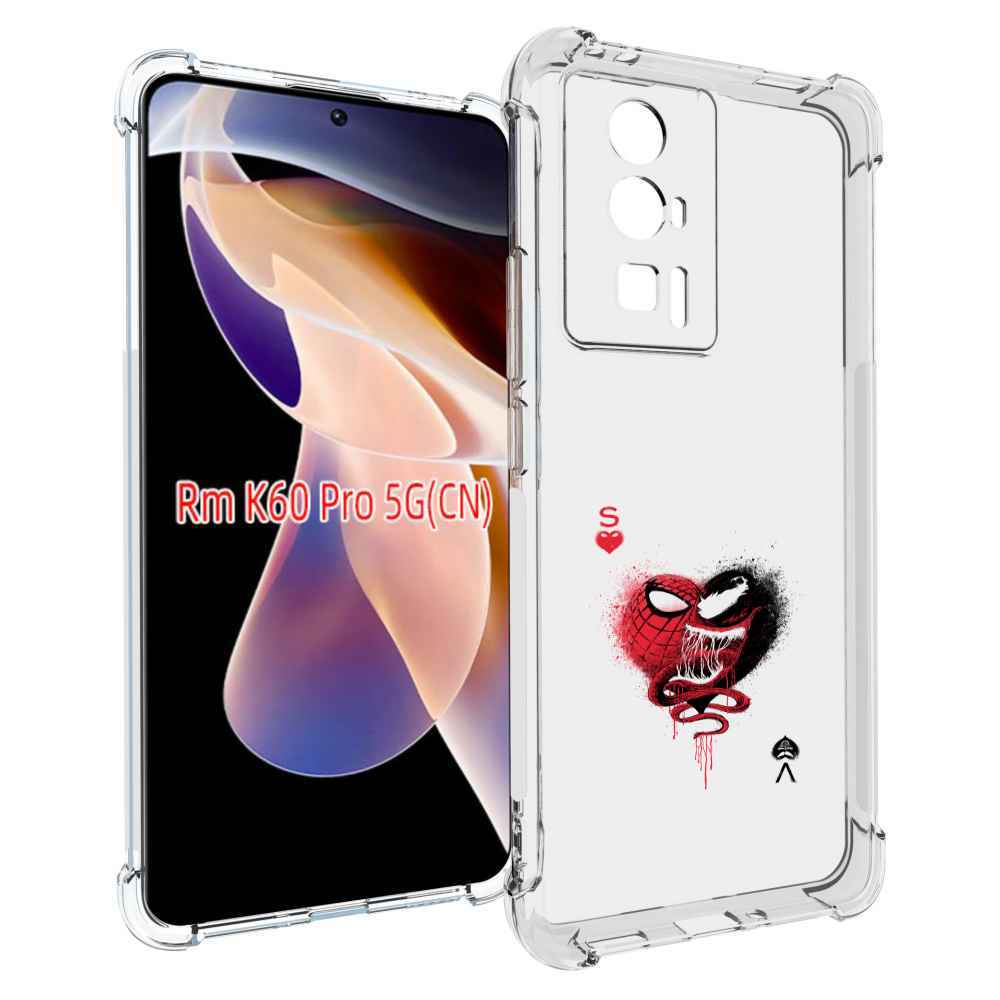 

Чехол MyPads Веном для Xiaomi Redmi K60 Pro, Прозрачный, Tocco