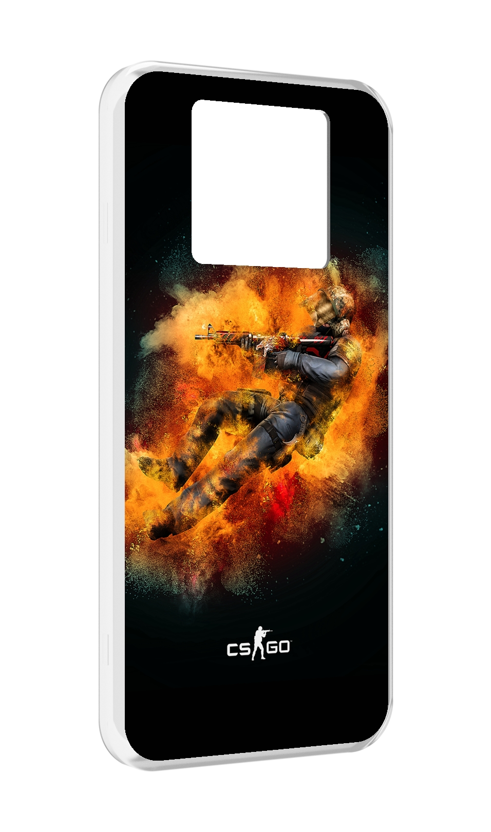 

Чехол MyPads CS-go-Контр-террорист мужской для Black Shark 3 5G / Black Shark 3S, Прозрачный, Tocco