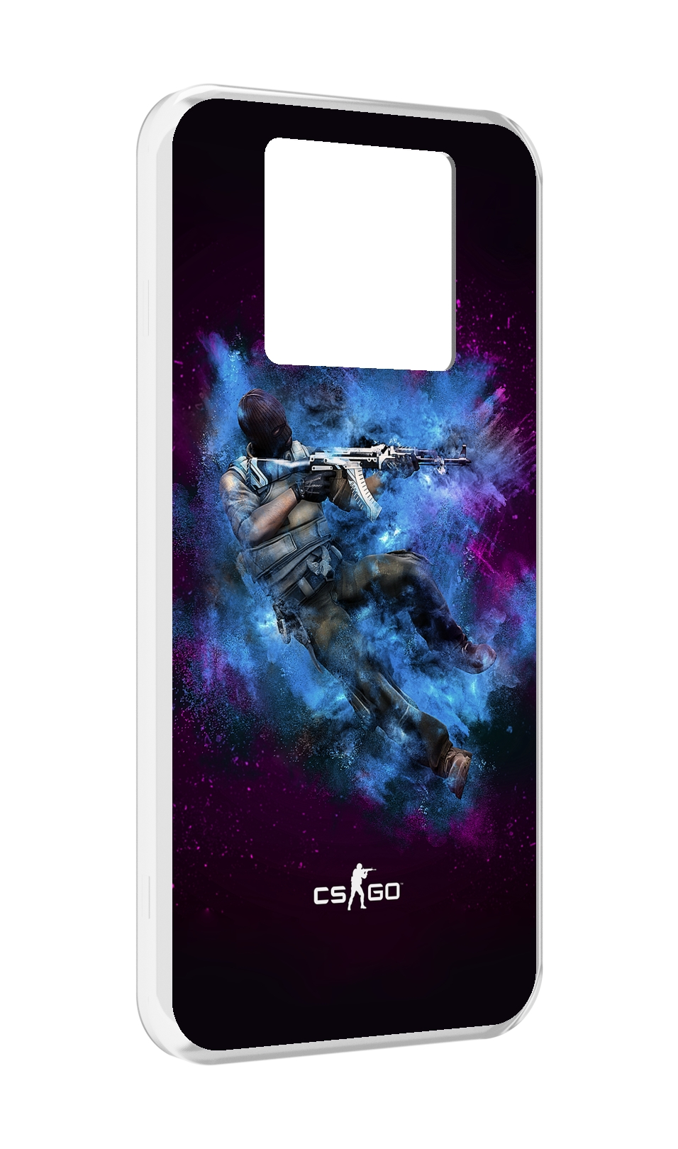 

Чехол MyPads CS-go-террорист для Black Shark 3 5G / Black Shark 3S, Прозрачный, Tocco