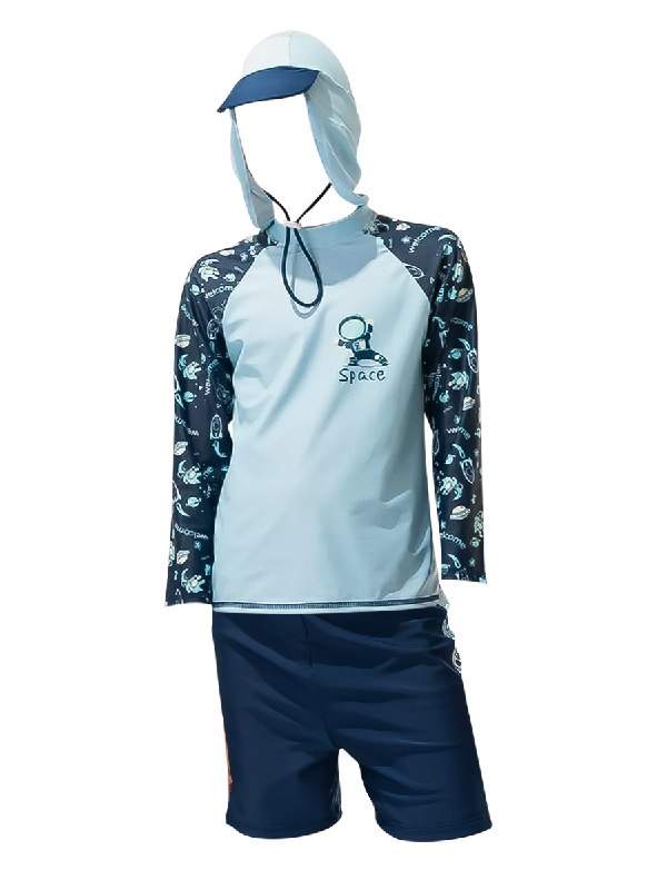 

Гидрокостюм детский RINREY SW102310, голубой, синий, 80, SW102310