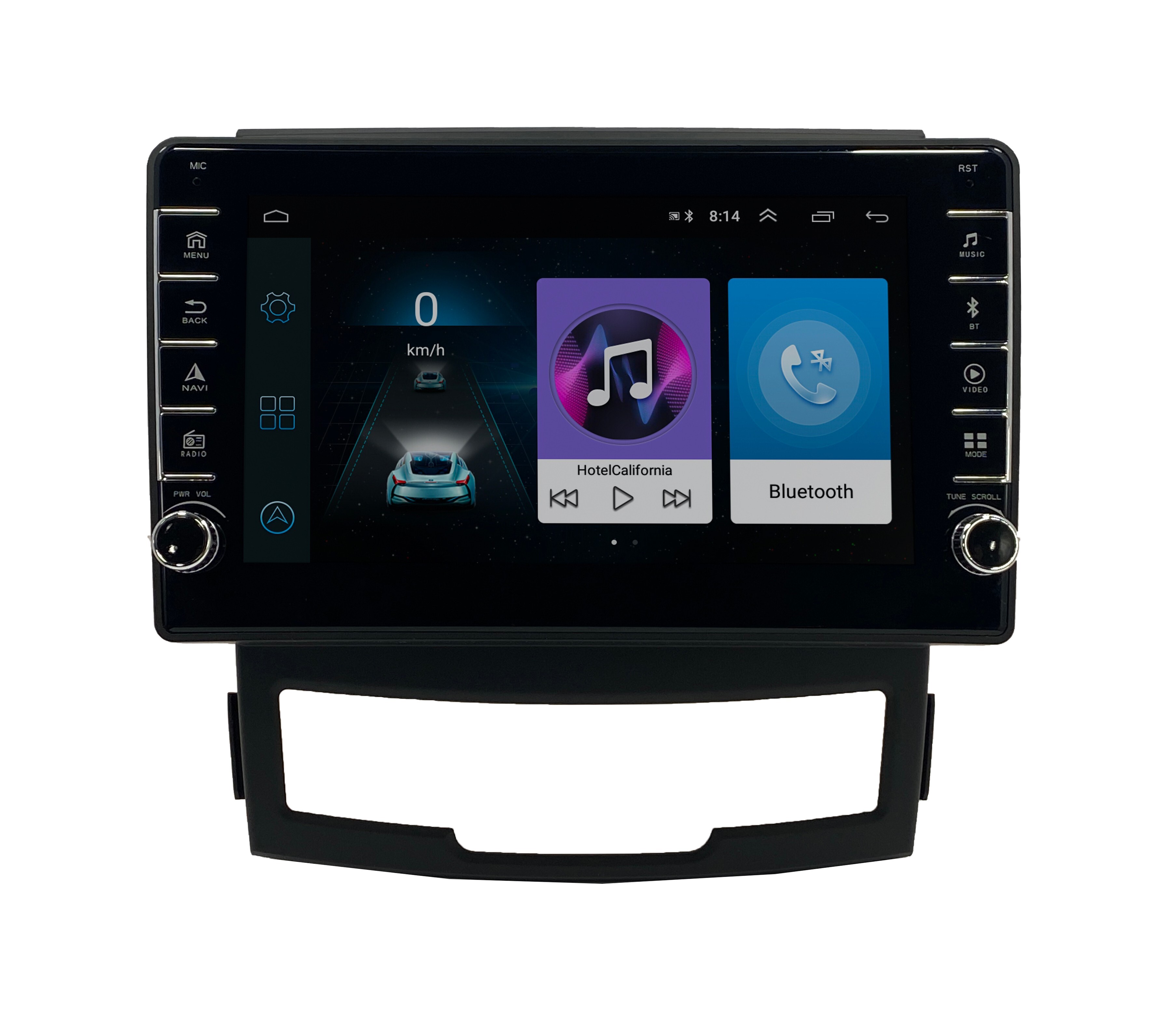 Автомагнитола ANDROID Ssang Yong Actyon 2010-2013 Android 12 232GB с крутилками Муль 2069600₽