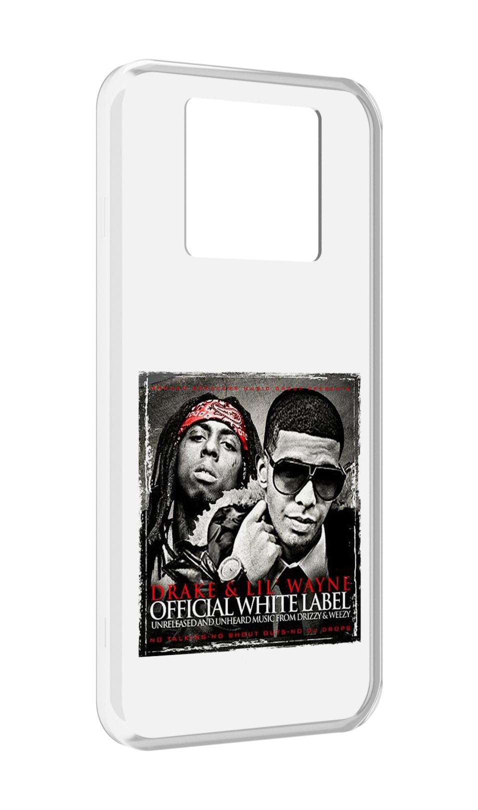 

Чехол MyPads Drake - Official White Label для Black Shark 3 5G / Black Shark 3S, Прозрачный, Tocco