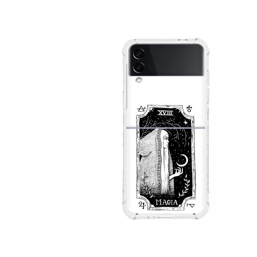 

Чехол MyPads Tocco для Samsung Galaxy Z Flip 3 лунная магия (PT226934.584.447), Прозрачный, Tocco