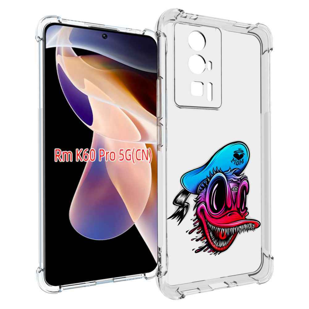 

Чехол MyPads Дональд для Xiaomi Redmi K60 Pro, Прозрачный, Tocco