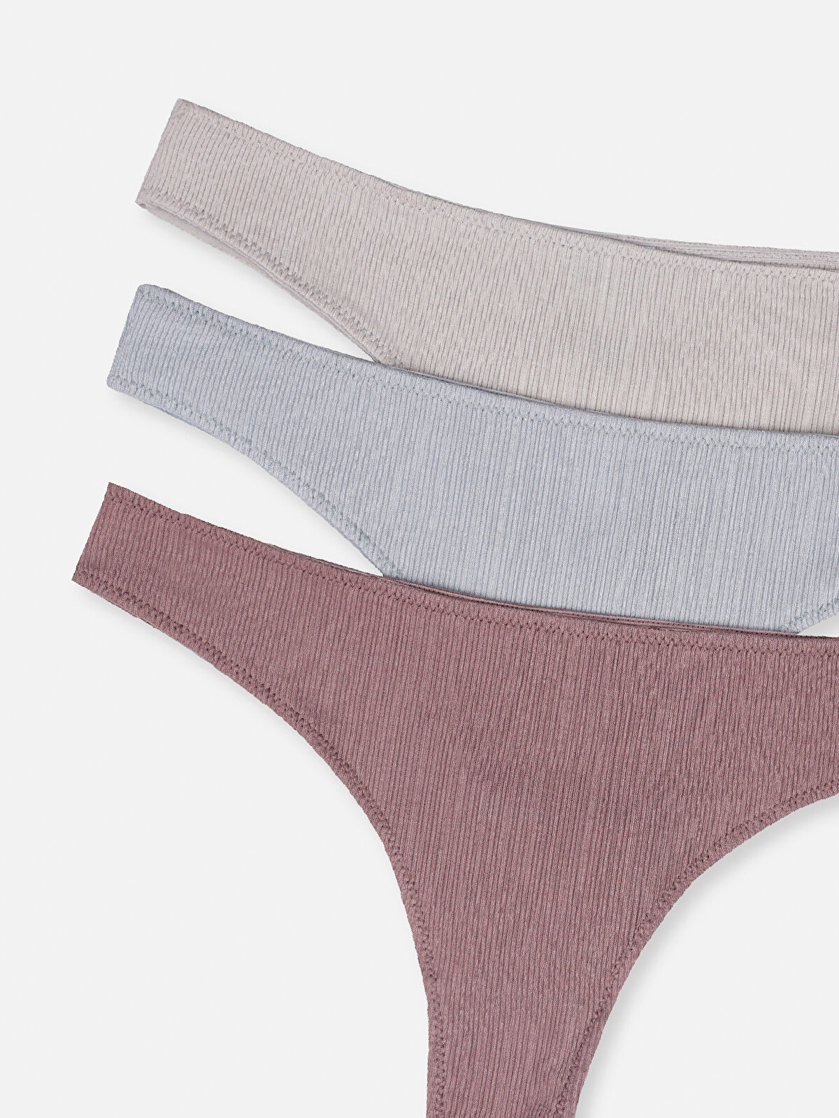 

Комплект трусов женский Colin's CL1067089 бежевый; серый; бордовый L, CL1067089