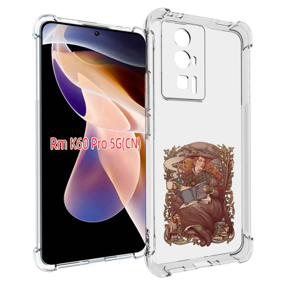 

Чехол MyPads Женские_126 для Xiaomi Redmi K60 Pro, Прозрачный, Tocco
