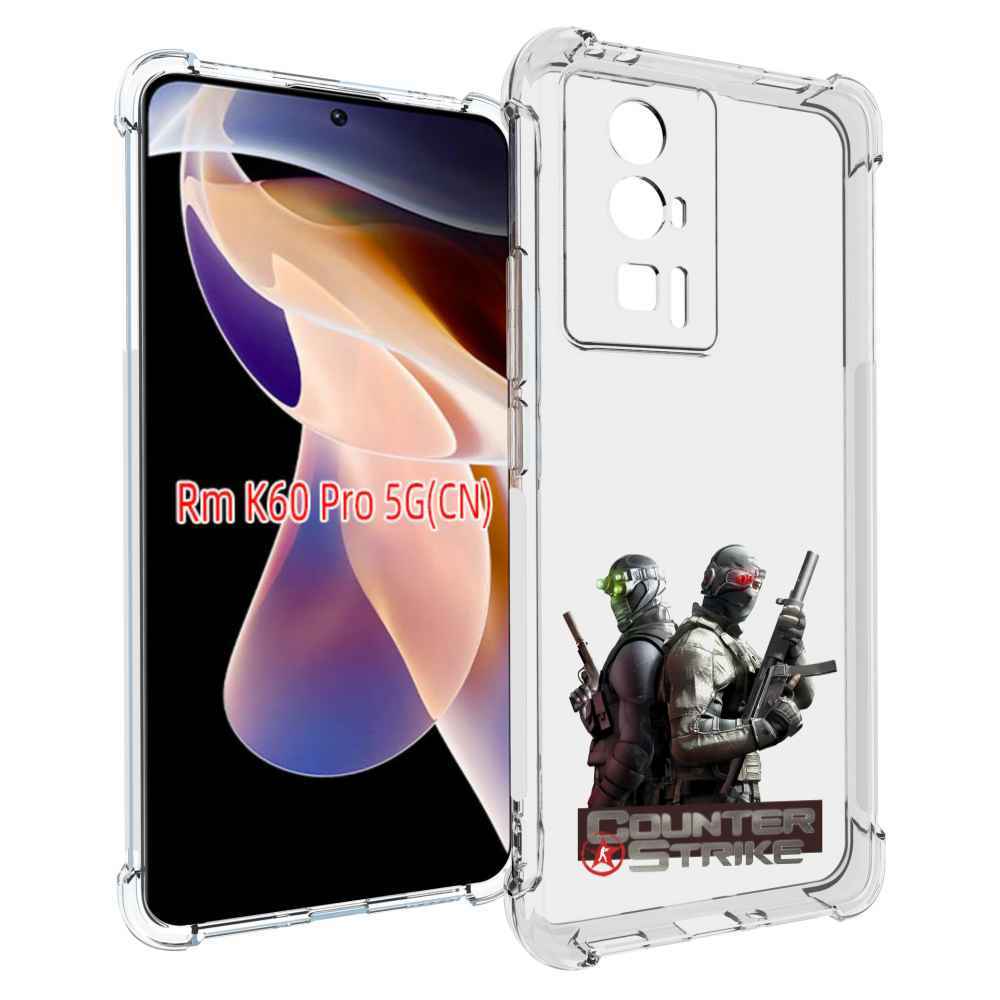 

Чехол MyPads КС для Xiaomi Redmi K60 Pro, Прозрачный, Tocco
