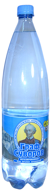 

Вода артезианская Граф Суворов негазированная 1,5 л