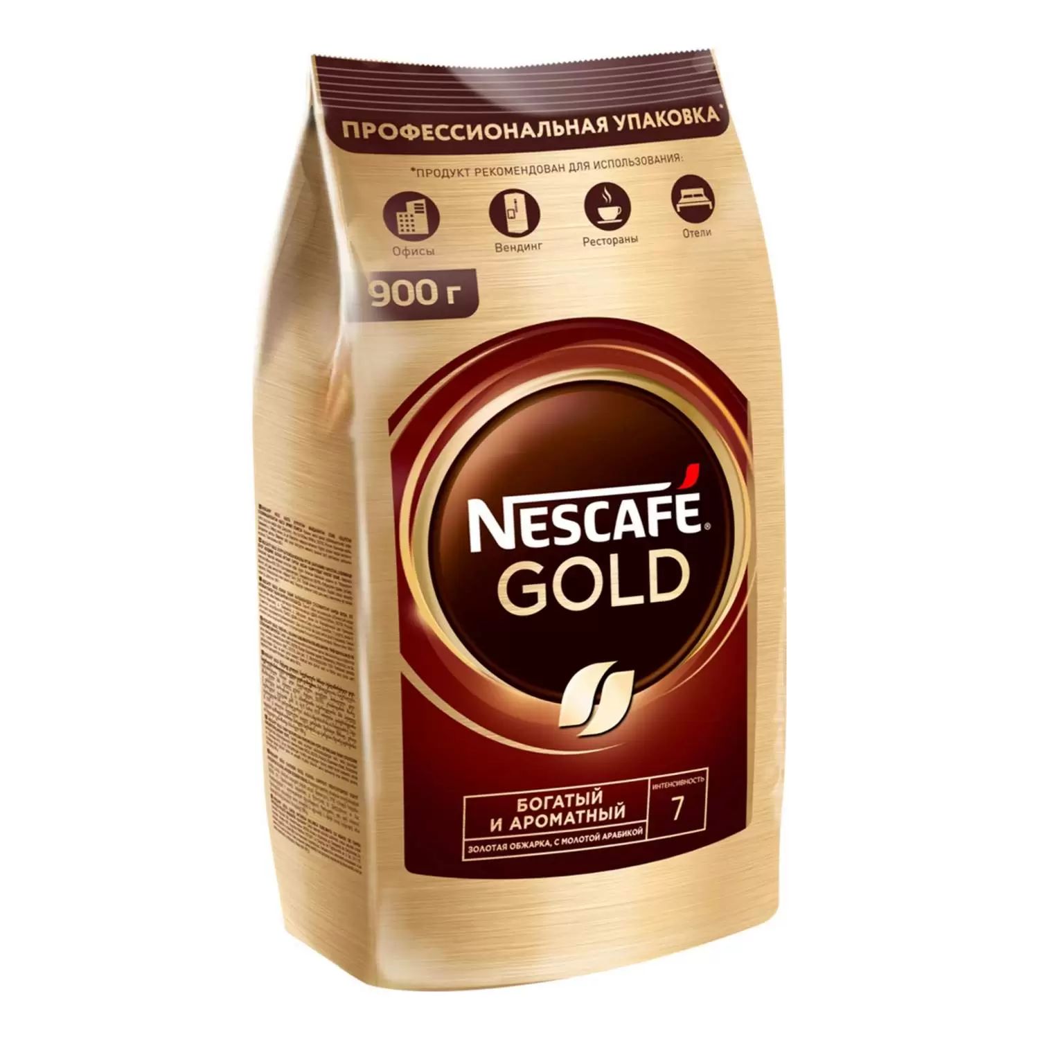 

Кофе растворимый Нескафе Голд Gold 900 г