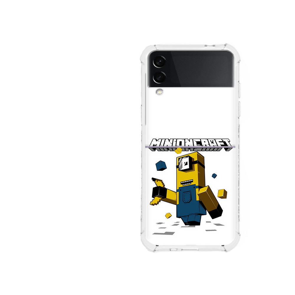 

Чехол MyPads Tocco для Samsung Galaxy Z Flip 3 миньон (PT226934.584.478), Прозрачный, Tocco