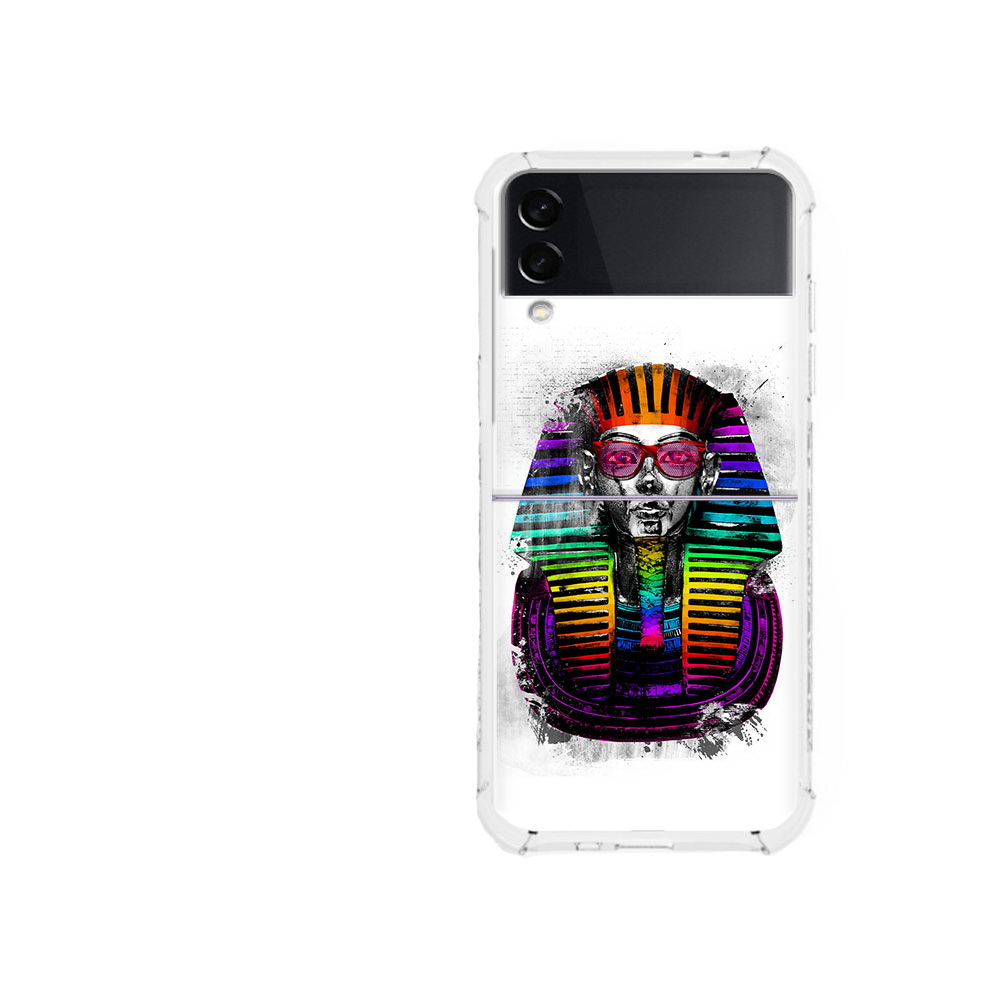 

Чехол MyPads Tocco для Samsung Galaxy Z Flip 3 модная богиня (PT226934.584.479), Прозрачный, Tocco