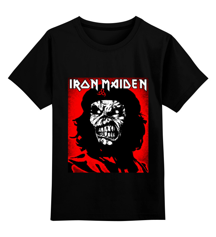 

Футболка детская Printio Iron maiden band цв. черный р. 140, Iron maiden band