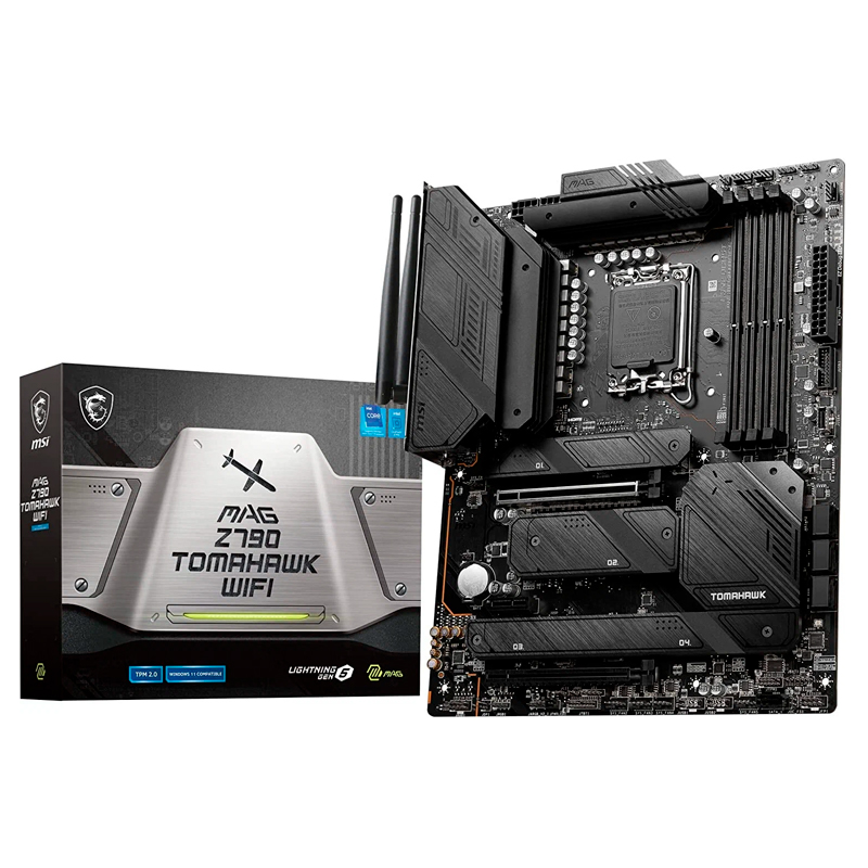 

Материнская плата MSI MAG Z790 TOMAHAWK WIFI DDR4, MAG Z790 TOMAHAWK WIFI DDR4
