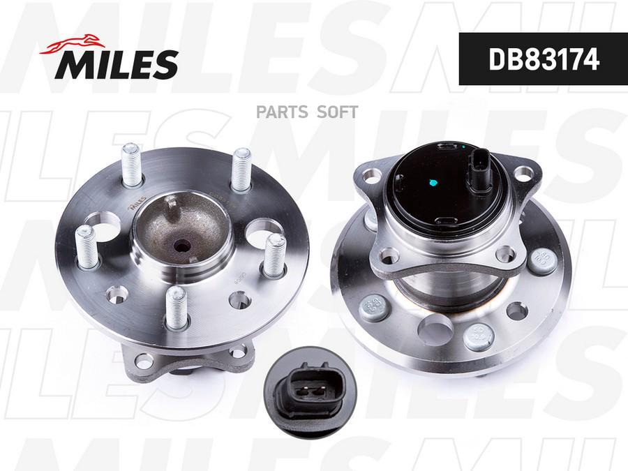 

MILES DB83174 Ступица MILES DB83174 с подш.TOYOTA CAMRY V30/V40 01-11 зад. лев.
