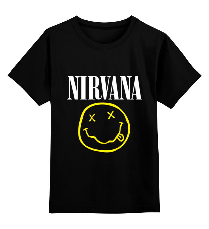 

Футболка детская Printio Nirvana цв. черный р. 140, Nirvana