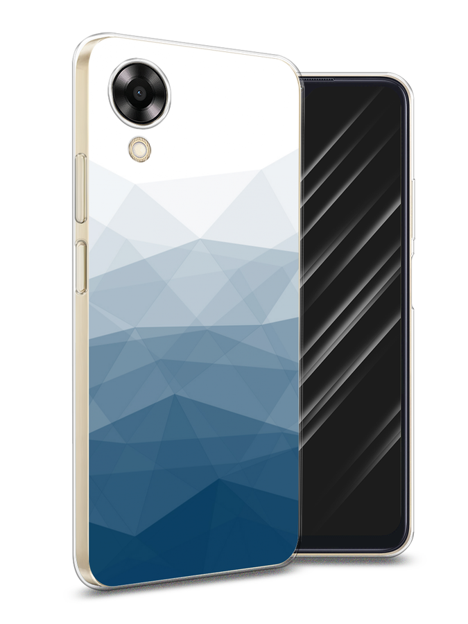 

Чехол Awog на Oppo A17K "Абстракция небо", Синий;голубой;белый, 2512850-3