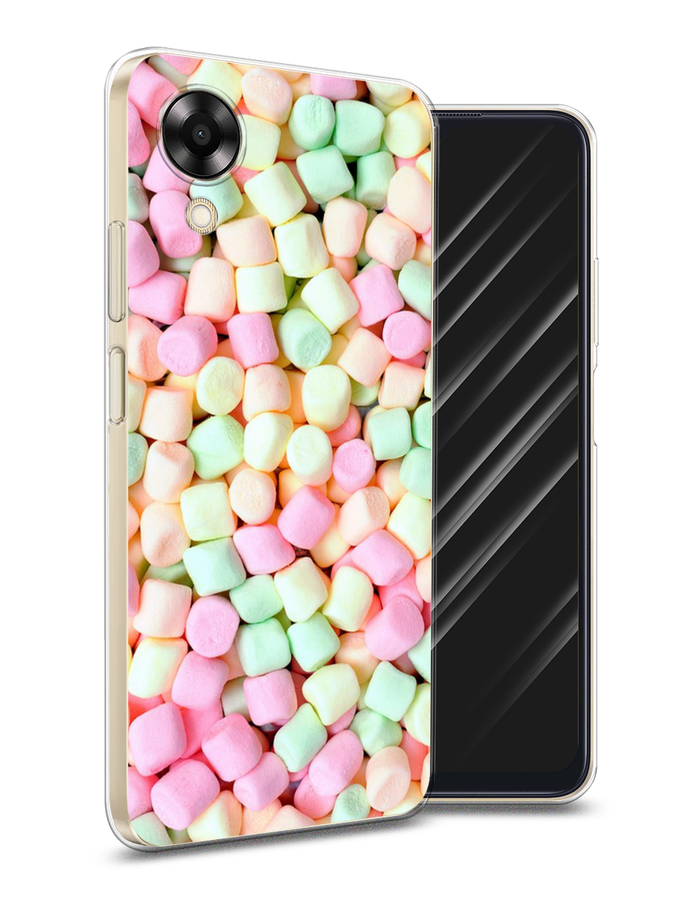 

Чехол Awog на Oppo A17K "Marshmallows", Зеленый;желтый;розовый, 2512850-10