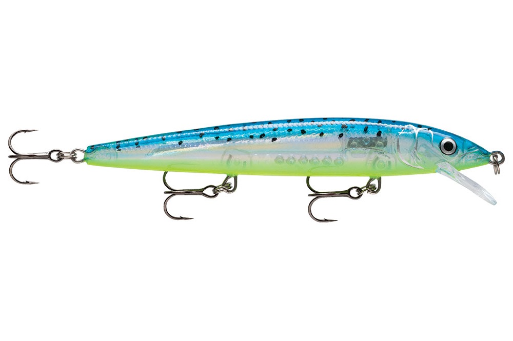 

Воблер Rapala Husky Jerk 12 /GBM /суспендер/ 1,2-2,4м, 12см, 13гр, Разноцветный
