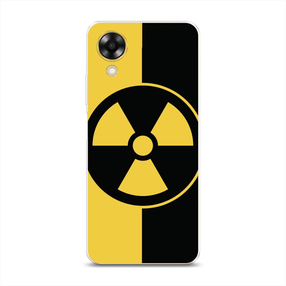 

Чехол Awog на Oppo A17K "Эмблема черно-желтая", Желтый;черный, 2512850-9