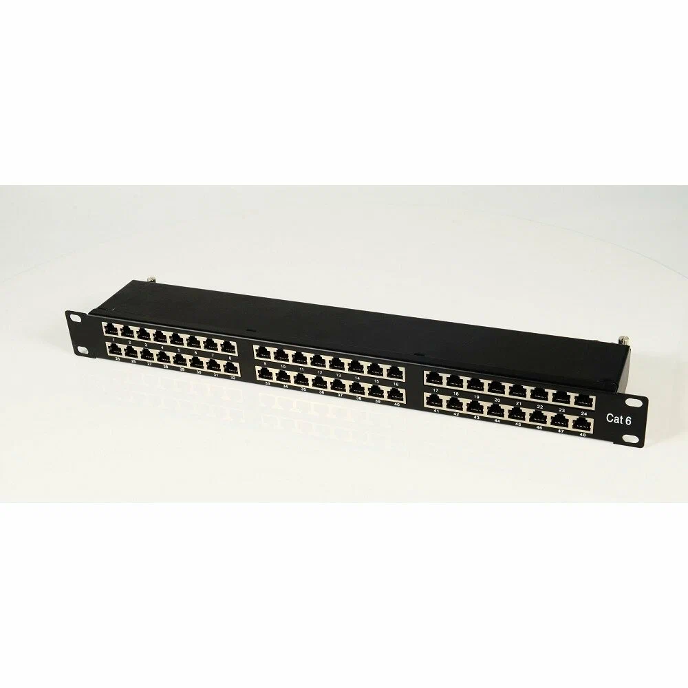 

Патч-панель Neomax (NM-PP-1U48P-SC6-D-107-BK), Черный