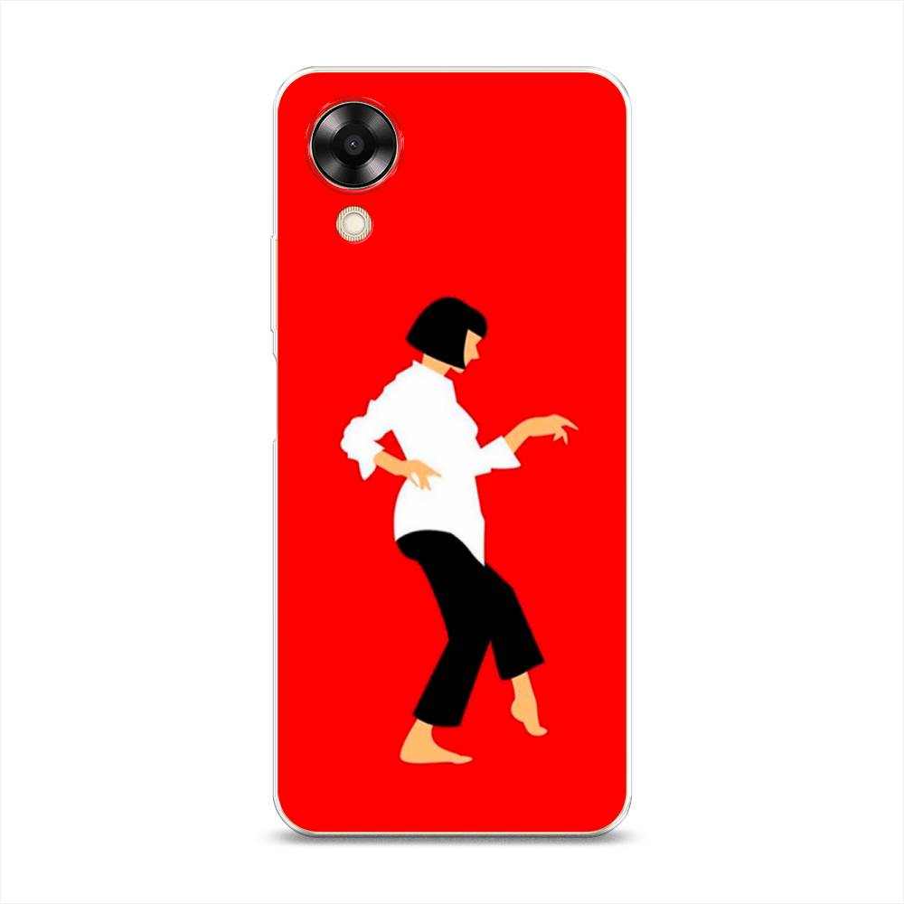 

Чехол Awog на Oppo A17K "Криминальное чтиво 1", Красный;белый;черный, 2512850-7