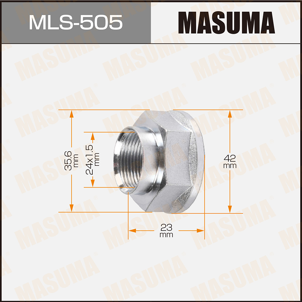 

Гайка Шруса Masuma Mls505