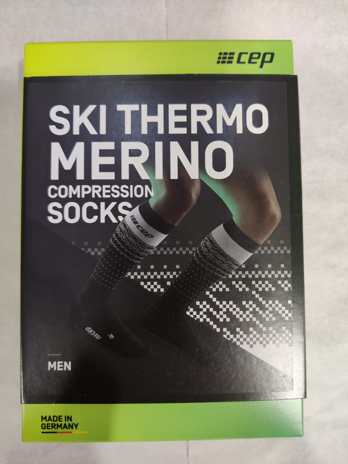 фото Гетры мужские cep compression knee socks черные 42-44 ru