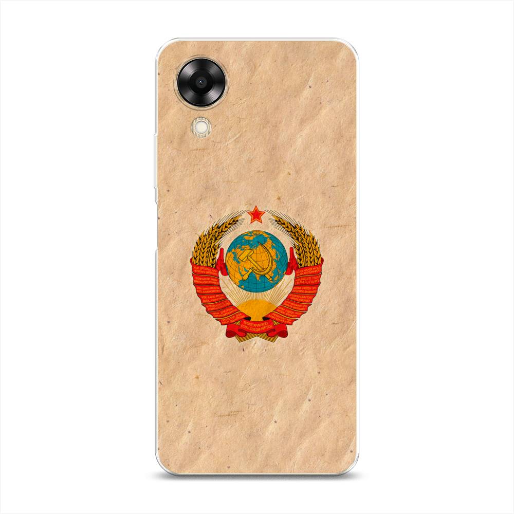 

Чехол Awog на Oppo A17K "Союз пролетариев", Бежевый;красный, 2512850-10