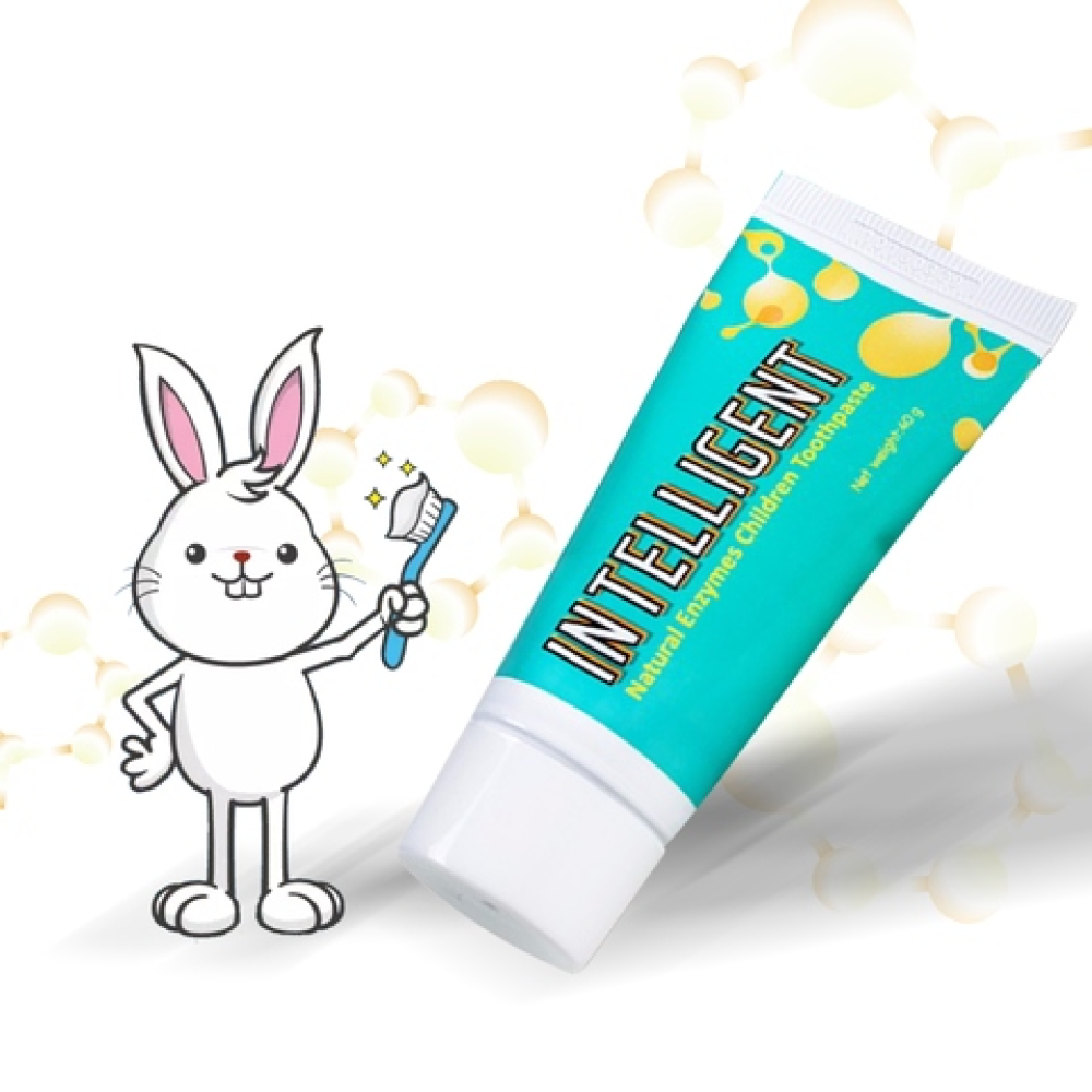 Детская зубная паста Intelligent Natural Enzymes мультифрукт без фтора 40 г зубная паста dr el premium natural kids clair toothpaste с 4 лет 100 гр