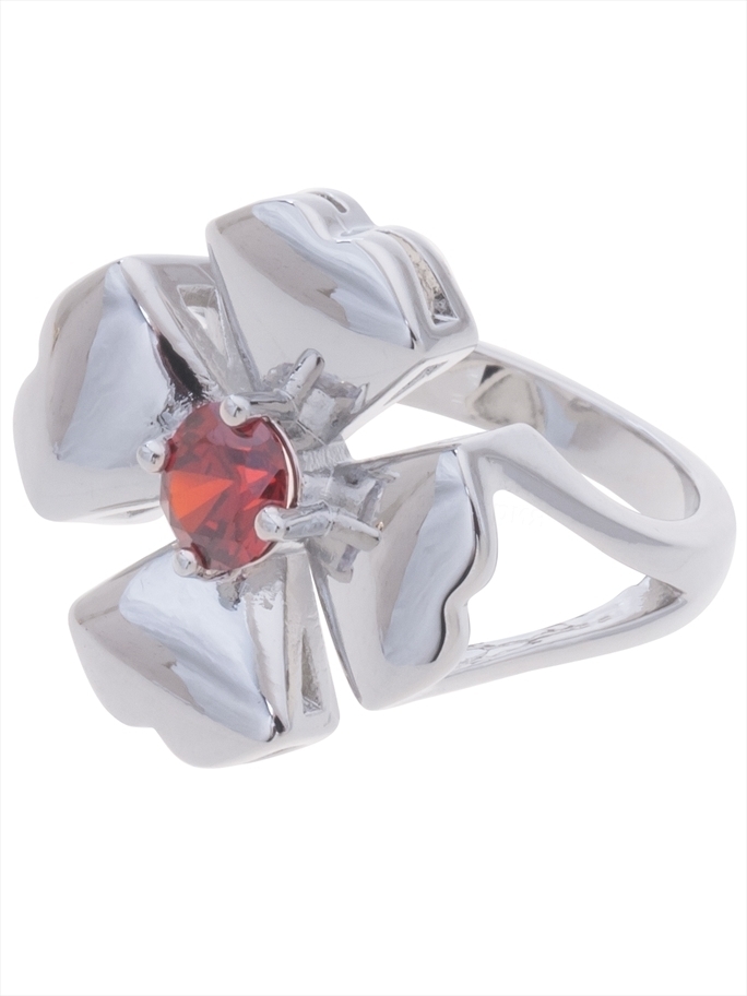 

Кольцо из бижутерного сплава р. 19 Lotus Jewelry RH3044R-05gn, гранат, RH3044R-05gn