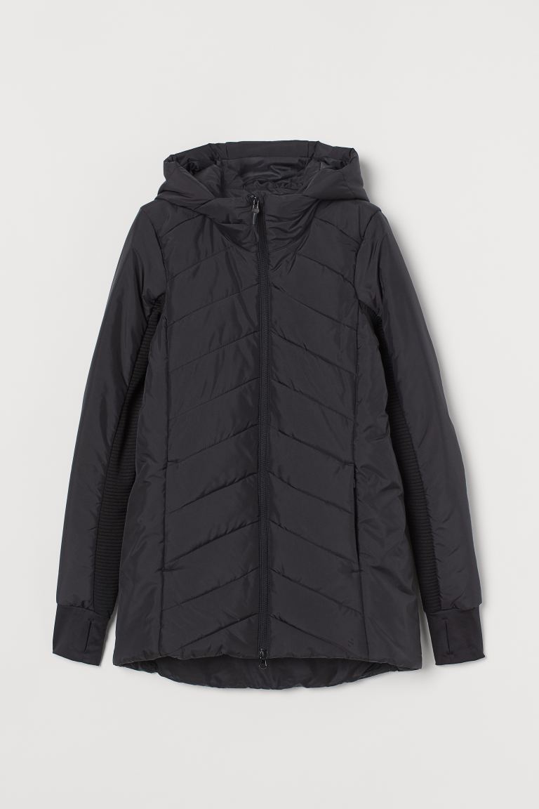 

Куртка женская H&M 0901666001 черная M (доставка из-за рубежа), Черный, 0901666001