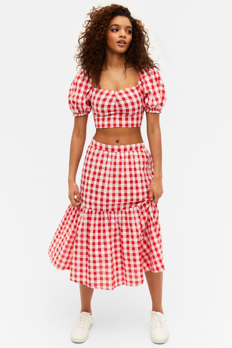

Юбка женская Monki 0902399016 белая M (доставка из-за рубежа), 0902399016