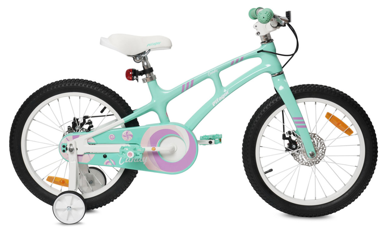 Pifagor Детский велосипед Pifagor Candy 18 (2024), бирюзовый