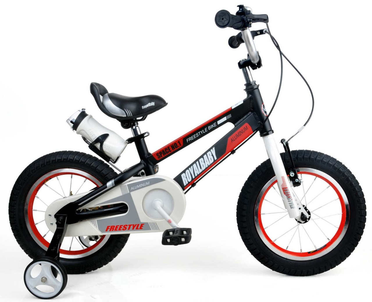 

Royal Baby Детский велосипед Royal Baby Freestyle Space №1 16" (2024), чёрный, Freestyle Space №1 16"