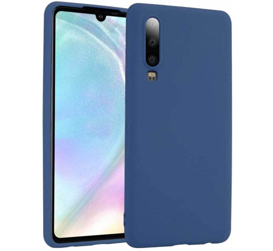 

Чехол-накладка More choice Silicone MATTE для Huawei P30 (2019) Dark Blue