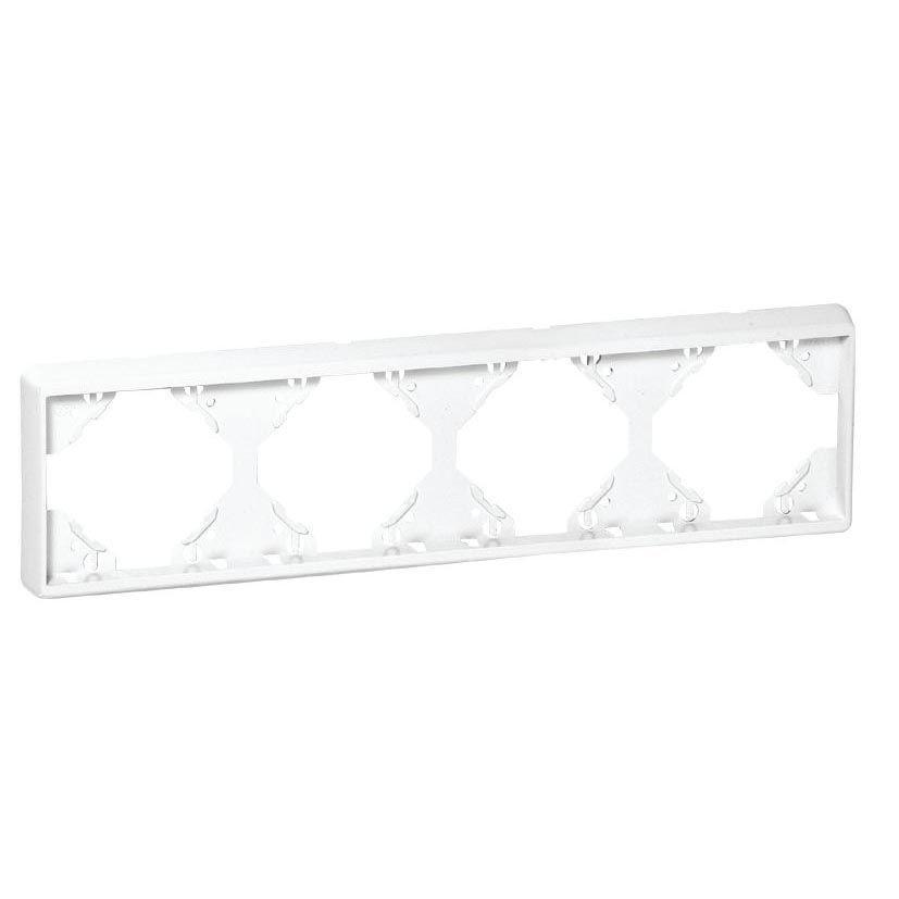 

Рамка 4-модульная DUKA Efapel Apolo 5000 Standard белый 50941 TBR