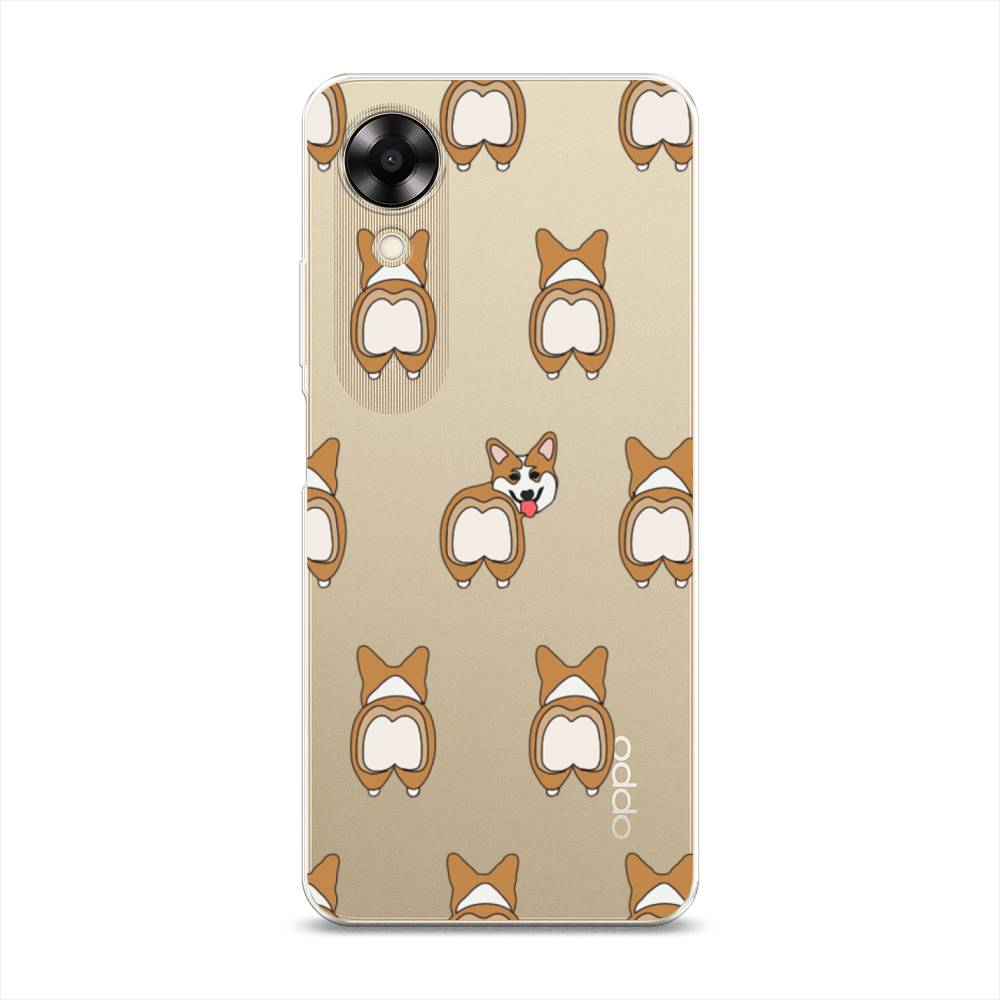 

Чехол Awog на Oppo A17K "Милый корги фон", Белый;бежевый;коричневый, 2512850-2