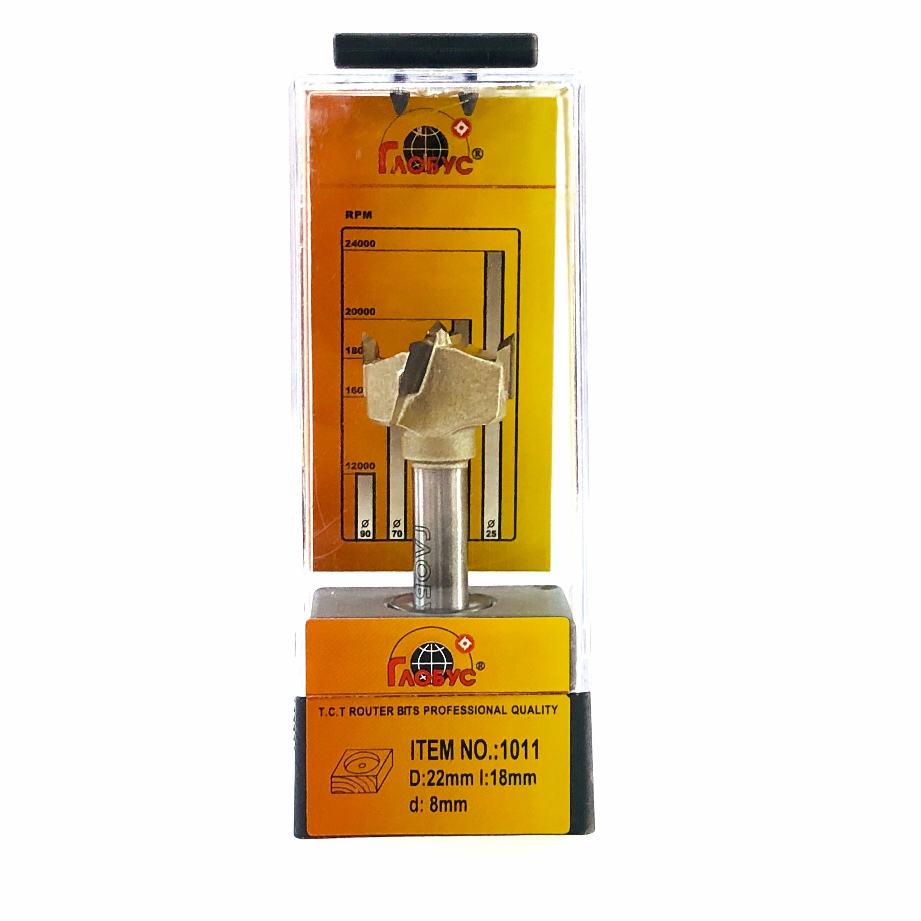 

Фреза Globus 1011 D22