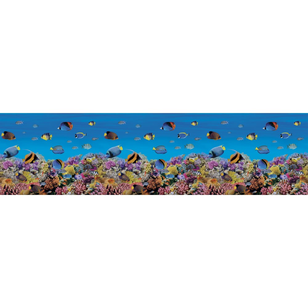 

Кухонный фартук Dellitas "Аквариум" 2000*600 мм, АБС пластик, термоперевод, Голубой