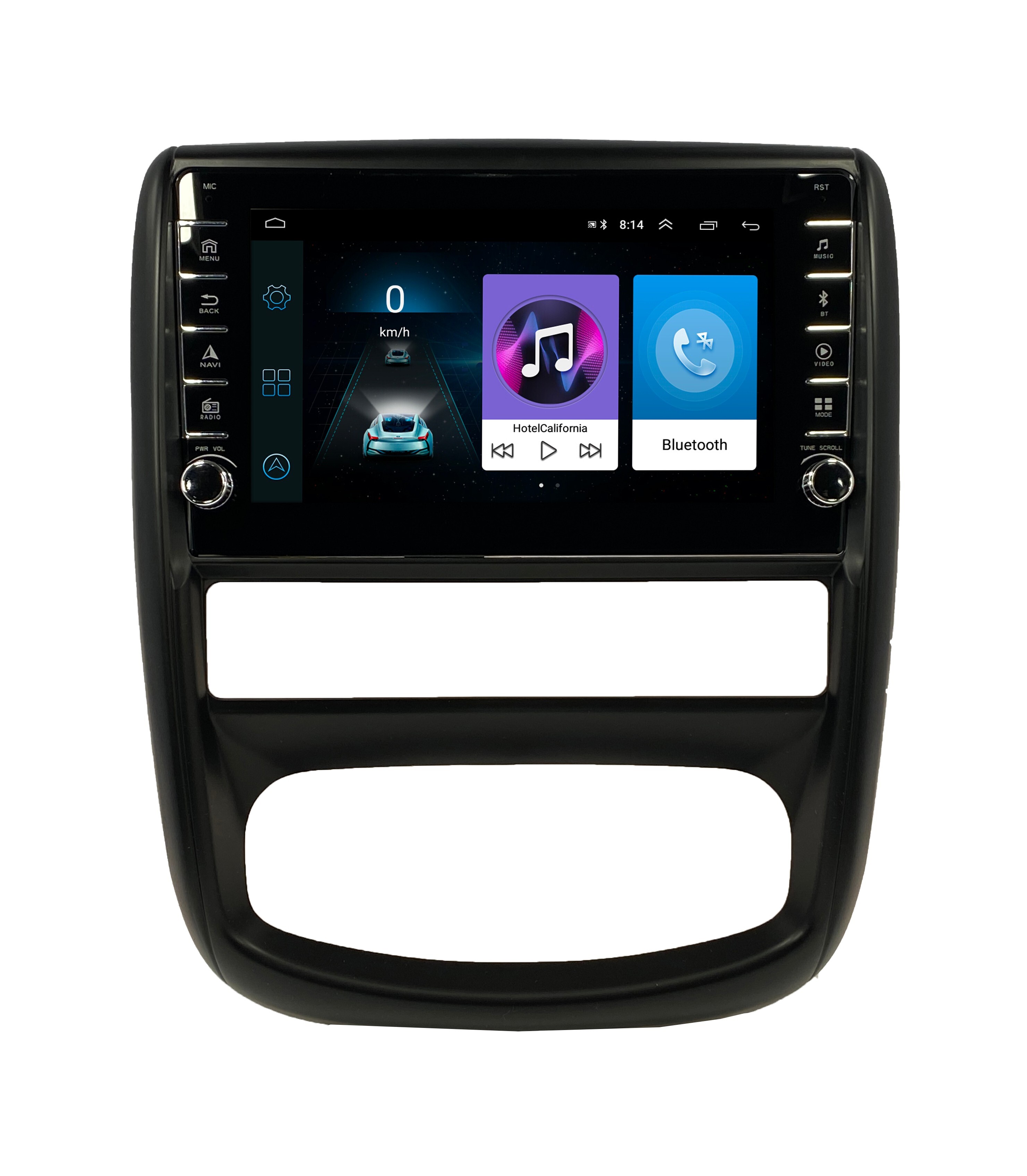Штатная автомагнитола Zenith Nissan Terrano 2014-2022, Android 12, 2/16GB, с крутилками /