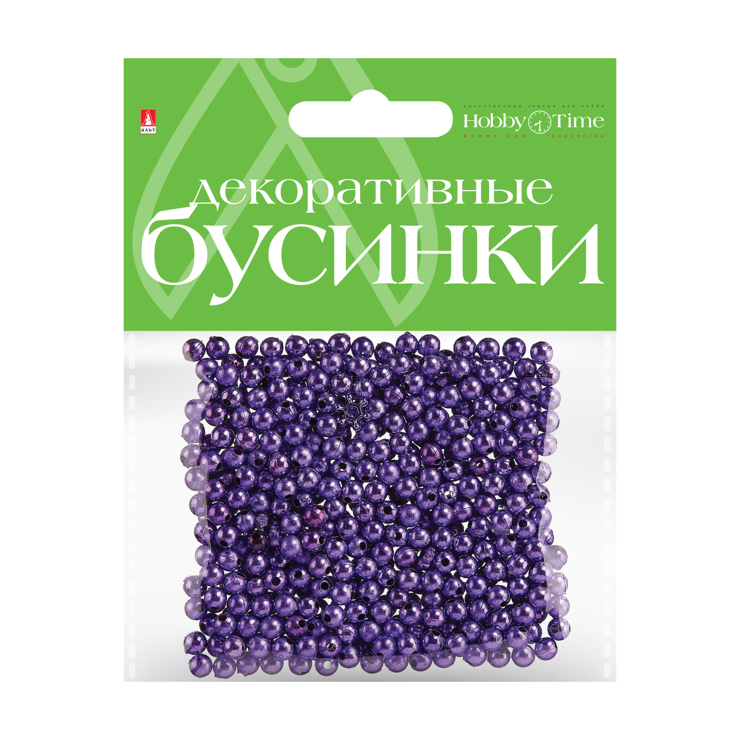 

Бусины круглые Hobby Time МЕТАЛЛИЛИРОВАННЫЕ, 5 ММ 6 ЦВ, Разноцветный