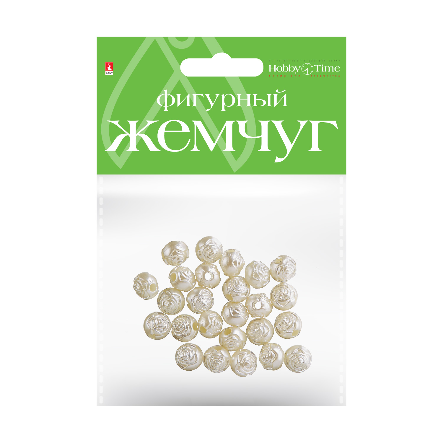 

Бусины фигурные под жемчуг "БУТОНЧИКИ", 10 ММ, Разноцветный