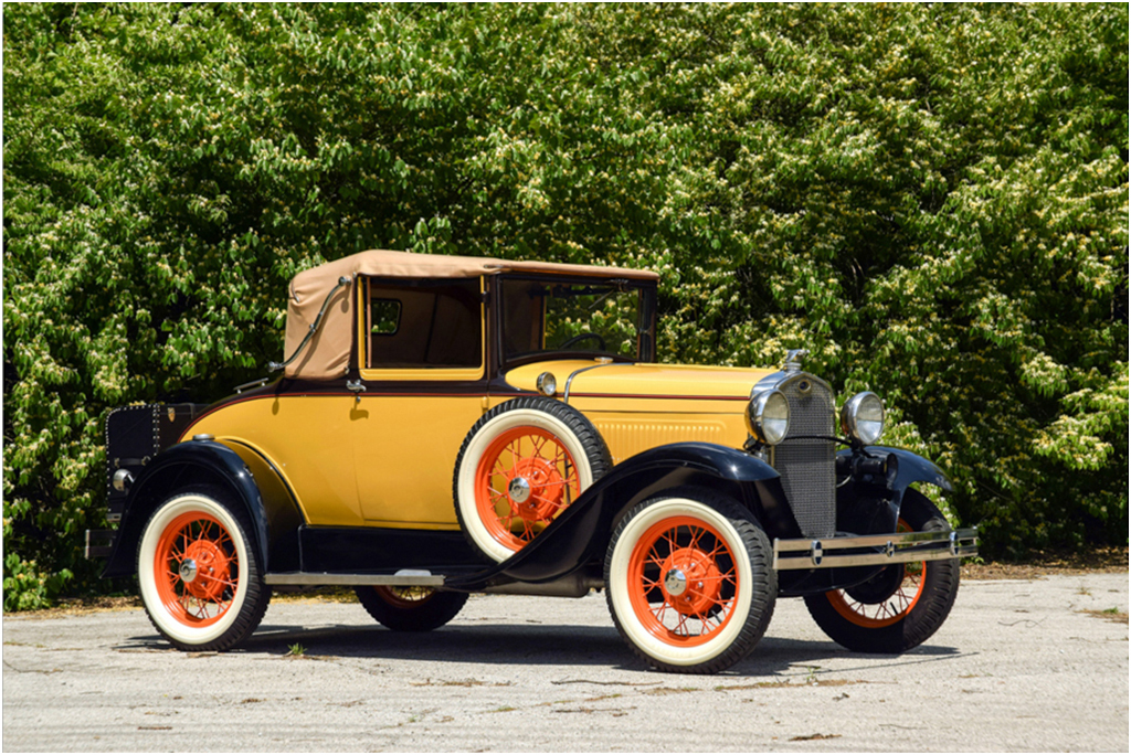 

Картина на холсте с подрамником ХитАрт Ford 40x27 см, 838
