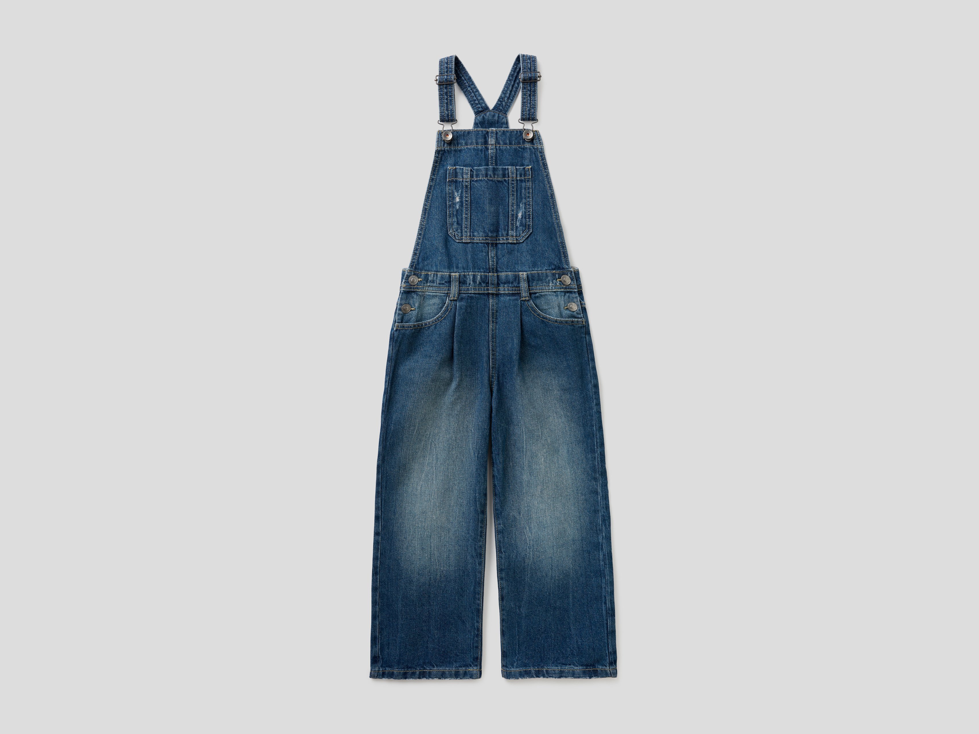 

Полукомбинезон для девочек Benetton цв. разноцветный р.110, 21A_4DW258410