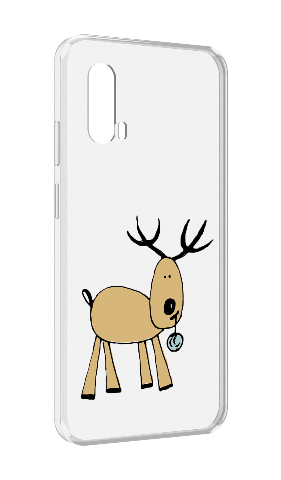 

Чехол MyPads Олень с шариком для Blackview BV7100, Прозрачный, Tocco