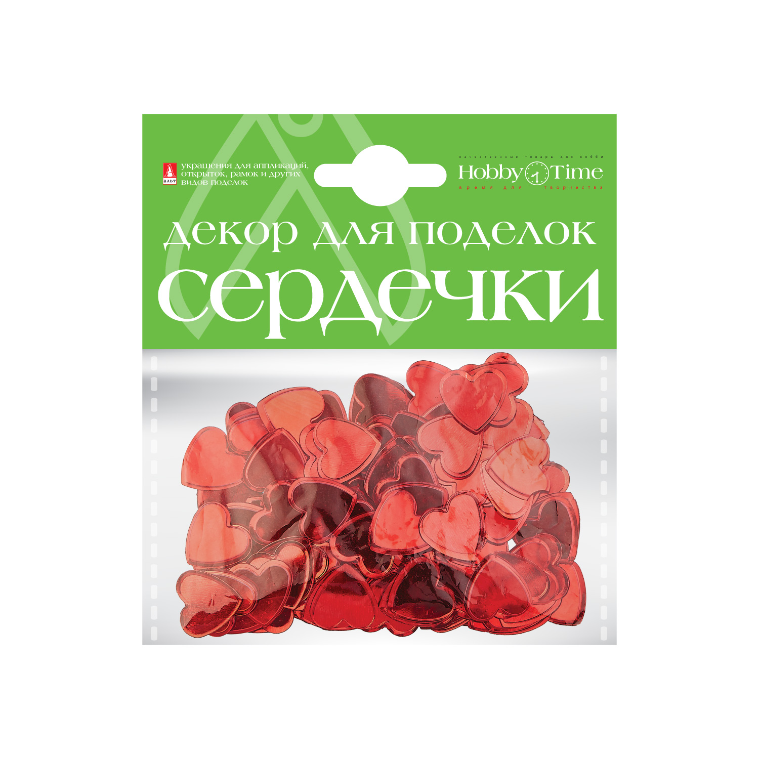 

Декоративные элементы Набор № 11 "СЕРДЕЧКИ БОЛЬШИЕ" 4 ВИДА