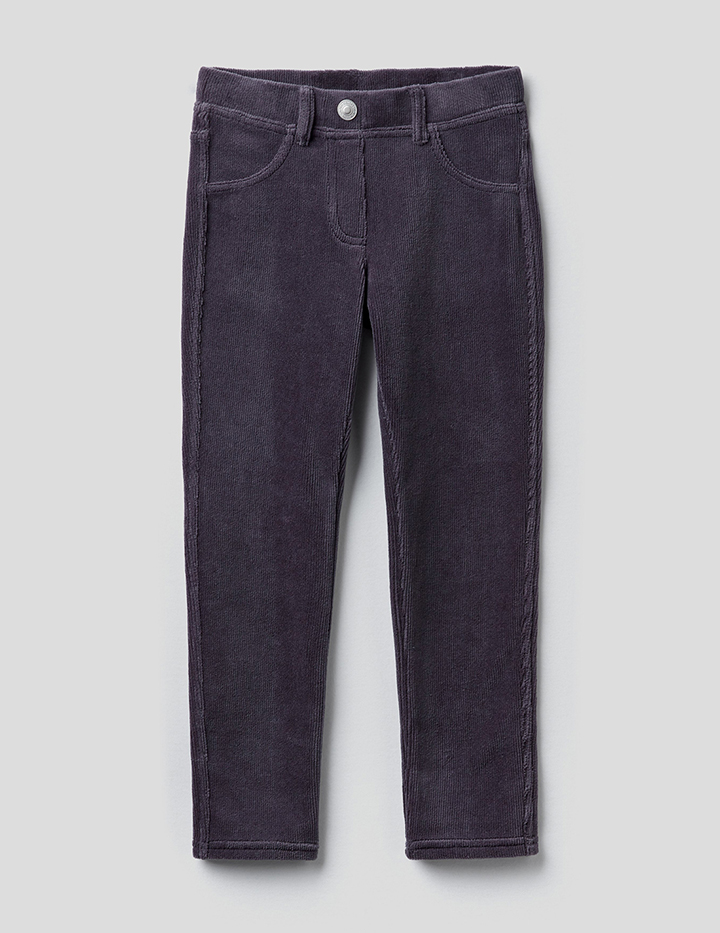 

Брюки для девочек Benetton цв. серый р.128, 21A_4DZB57LZ0