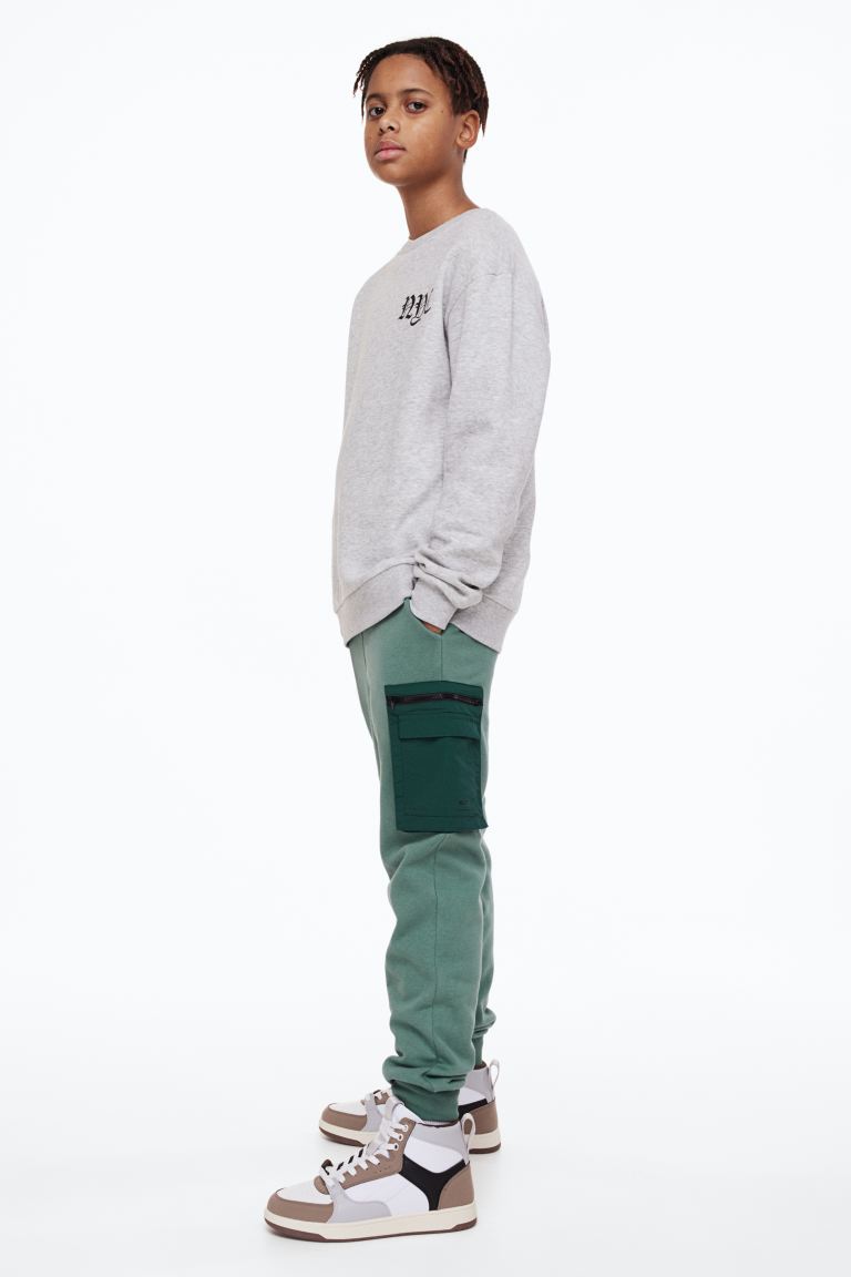 

Брюки детские H&M 1118878, цвет зеленый, размер 146 (доставка из-за рубежа), 1118878