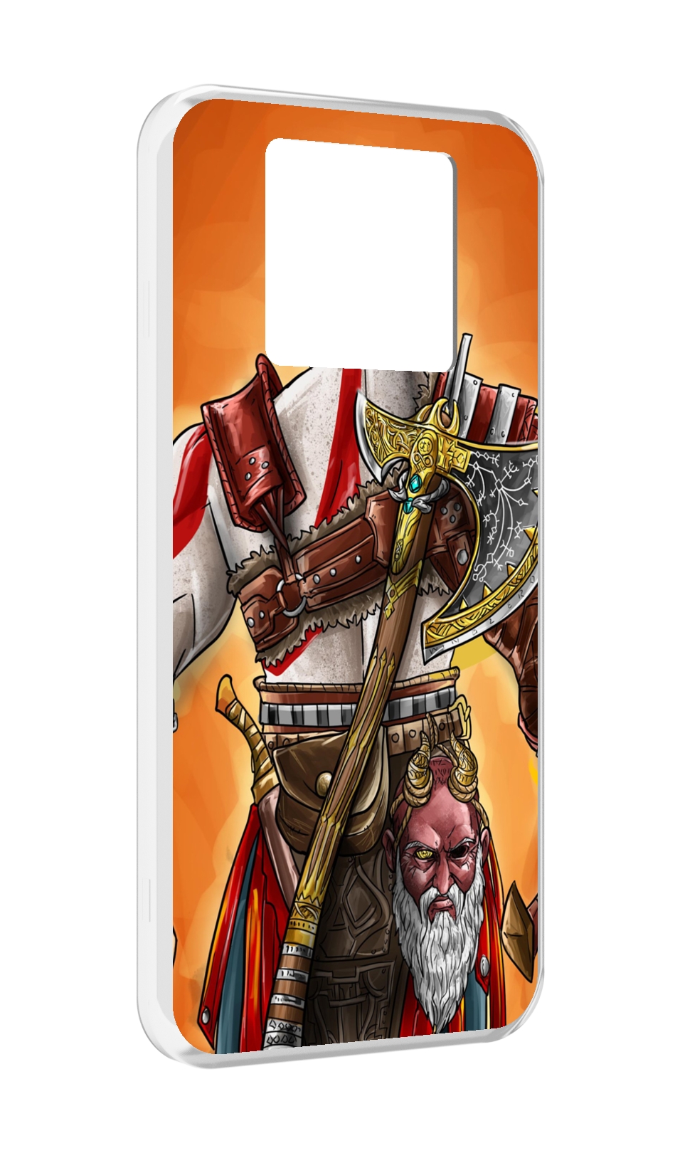 

Чехол MyPads God of War для Black Shark 3 5G / Black Shark 3S, Прозрачный, Tocco